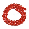 Natural Dyed White Jade Beads Strands GG-CBAEB22-B01-8mm-06-5