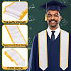Polyester Graduation Stole AJEW-WH0518-49C-3