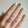 Stainless Steel DIY Nail Art Templates MRMJ-WH0098-013-5