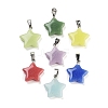 Synthetic Luminous Stone Pendants FIND-A043-02P-2