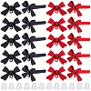 40Pcs 2 Colors Alloy Stud Earring Findings EJEW-SP0001-23-1