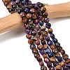 Natural Tiger Eye Beads Strands G-F812-B03-01B-1