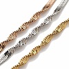 304 Stainless Steel Herringbone Chain Bracelets BJEW-H618-14MC-2