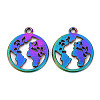 Alloy Pendants PALLOY-S180-107-NR-2