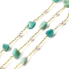 Handmade Natural Amazonite Nuggets Beaded Chains CHC-F020-04G-06-1