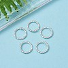 304 Stainless Steel Open Jump Rings STAS-F191-12S-D-6