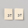 Cotton Sewing Size Label DIY-WH0578-36B-1