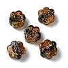 Handmade Foil Lampwork Beads Strands FOIL-Z001-03A-2