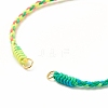 Braided Nylon Thread Braided Cord Bracelet AJEW-JB01121-3