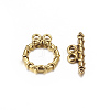 Tibetan Style Alloy Toggle Clasps GLF10797Y-1