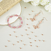 200Pcs Rack Plating Brass Round Spacer Beads KK-PA0001-01-3
