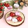10Pcs 3 Styles Plastic Heart Pendant Decorations AJEW-FS0001-48-5