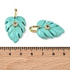 Synthetic Turquoise Pendants GG-CBA105B-01A-G-3