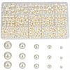 1573Pcs 5 Styles ABS Plastic Imitation Pearl Beads KY-PA0001-13A-1