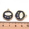 304 Stainless Steel Enamel Pendants STAS-T064-57-3