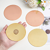 4Pcs 2 Styles Brass/Copper Sheets DIY-PH0030-74-3
