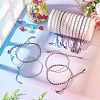 16Pcs 8 Colors Cotton Cord Silder Bracelets BJEW-TAC0059-5
