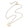 Mother's Day 304 Stainless Steel Pendant Necklace NJEW-TA00194-02-4