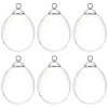 10Pcs Alloy Bead Cap Pendant Bails FIND-SC0010-61-1