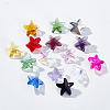 90Pcs 15 Colors Faceted Glass Charms GLAA-PH0008-26-3