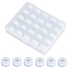 25Pcs Polyester Sewing Thread with Transparent Bobbin Box Sets SENE-WH20003-001B-7