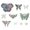 10Pcs 10 Styles Alloy Pendants FIND-YW0011-06-1