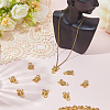 10Pcs Scorpion Brass Pendants KK-BBC0022-83-4