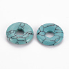 Synthetic Turquoise Pendants G-T122-66I-2