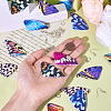DIY Butterfly Wing Earring Making Kit DIY-TA0006-45-7