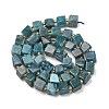 Natural Apatite Beads Strands G-G053-B18-03-3