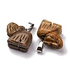 Natural Picture Jasper Pendants G-B127-05P-09-3