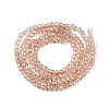 Electroplate Glass Beads Strands EGLA-A044-T1mm-A20-3