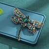 Retro Alloy Rhinestone Brooch Pins for Women Girl PW-WG86CB7-02-1