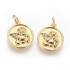 Brass Charms LS-KK-G364-08G-2