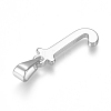 Non-Tarnish 304 Stainless Steel Pendants STAS-F106-95P-J-01-2