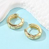 Clear Cubic Zirconia Star Hoop Earrings LS-EJEW-C022-01G-5