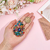 1Pc Alloy Rhinestone Brooches JEWB-MA0001-02A-3