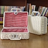 Plastic Imitation Rattan Storage Box PW-WG73543-04-1