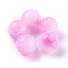 Acrylic Imitation Jade Beads LS-MACR-E025-25D-8mm-1