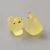 Luminous Resin Chick Display Decoration RESI-WH0038-10A-3