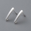 304 Stainless Steel Stud Earring Findings STAS-H436-22S-2