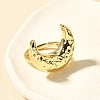 Brass Cuff Rings for Women RJEW-Q008-07A-G-4