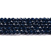 Transparent Glass Beads Strands LS-GLAA-H021-04-28-2