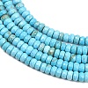 Natural Magnesite Beads Strands G-Z143-F01-01B-4