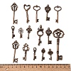 Tibetan Style Alloy Pendants FIND-D040-01R-3