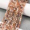 Natural Sunstone Beads Strands G-L597-C01-01-2