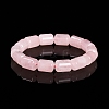 Natural Rose Quartz Beaded Bracelets PW-WG35F72-01-1