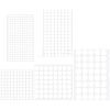 10 Sheets 5 Styles Double Sided Adhesive EVA Foam Sheets AJEW-SP0002-63B-7