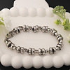 Punk 304 Stainless Steel Link Chain Bracelets for Men Women BJEW-S181-03P-1