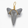 Non-magnetic Synthetic Hematite Pendants G-T094-07-2